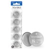 Voniko CR2016 3V Lithium Batteries 5 Pack for Child Safety,