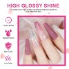 Polygel Kit Esmaltes Unas + Lampara Unas Led/uv+base+top