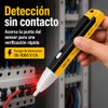 Probador de Voltaje Sin Contacto 2 Piezas con Linterna LED