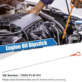 X AUTOHAUX 1 Pcs Engine Oil Dipstick Engine Oil Fluid Level Dipstick for Honda Civic DX EX EX Special Edition No.15650-PLM-004