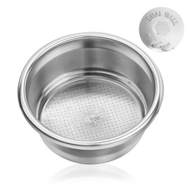 Replacement Dual Wall Filter Basket 54mm 2 Cup, Compatible with Breville Espresso Machines (BES860XL/11.41) - Double Shot Portafilter Parts