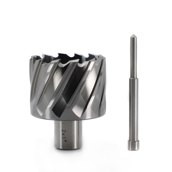 OSCARBIDE Annular Cutter 2 inch Cutting Diameter,1 inch Depth of