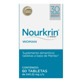 Nourkrin Woman 60 Tabletas Tratamiento para la caída y regeneración capilar para Mujer