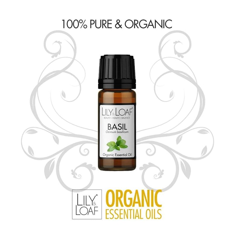 Lily & Loaf Basil Organic Essential Oil (Ocimum basilicum SSP