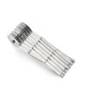 Pastry Multi-Wheel Cutter, Adjustable Pizza Slicer Multi-Round Baking Roller Dough