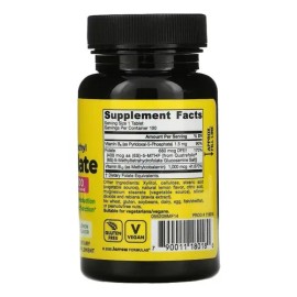 Vitamina B12 Methyl 1000 mcg & Metilfolato 400mcg con plus P5P Vitamina B6 100 tabletas