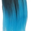 Hair Mannequin Head Colorful Hair Braiding Practice Hairdressing Mannequin Head