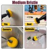 Tialero 8Pcs Drill Brush Attachment Set, 7Pcs 1/4in Power Scrubber