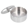 Ashtray Outdoor Thickened Stainless Steel Windproof Rotating Cover Design Finely