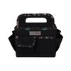 Everything Mary Craft Caddy, Black & Floral - Art Storage