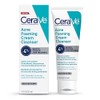 Limpiador Crema Espumosa Acné Cerave Jabón Facial Tratamiento Peróxido Benzoilo