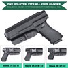 G17/19 Holster, IWB Kydex Holster Fit: Glock 17/19/19X/26/44/45 Gen(1 2