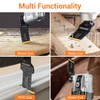 PECHAM 50PCS Titanium Oscillating Tool Blades, Universal Oscillating Multitool Blades