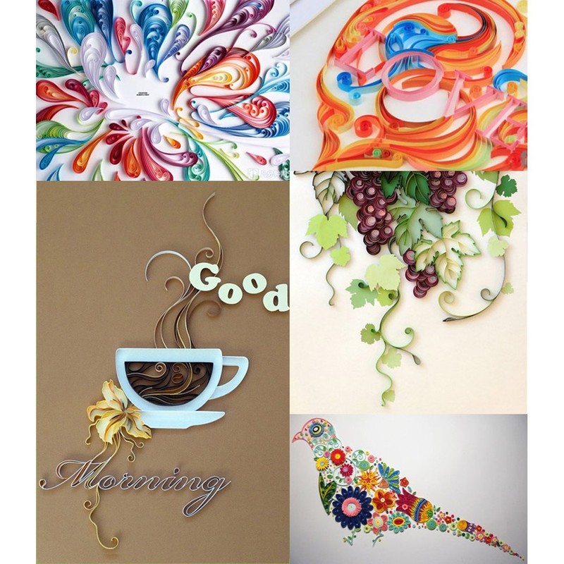 Yeooyoor 1030 sheets Origami Stars Papers Package DIY Paper -