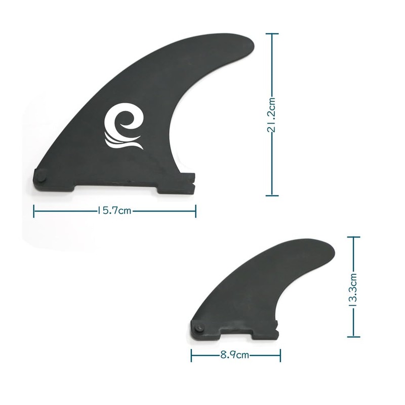 WOWSEA SUP Board Center Fin, Paddle Board Fin, Easy to