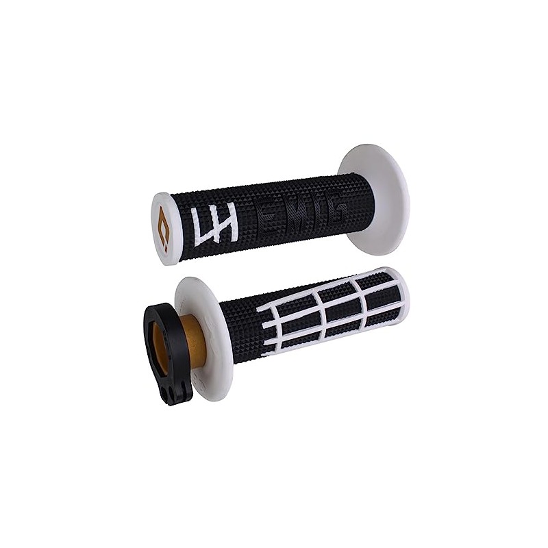 Odi V2 Lock-On Grip Emigg 2.0 Black/White Compatible with Various