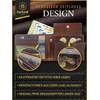 Cartvelli Men's Leather Wallet Dark Brown with Wooden Gift Box