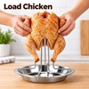 Chicken Roaster Rack for Grilling – Stainless Steel Roasting Stand