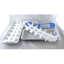 Arbor Lot of 3 Vintage Magic Touch Freeze N Serve Ice Cube Tray FREE USA SHIPPING