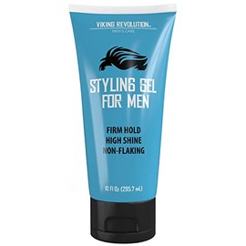 Viking Revolution Gel Para El Cabello Para Hombres Fuerte Fijacin - Gel Para El Cabello Para Hombre Extra Fuerza - Gel Para Estilizar Para El Cabello 