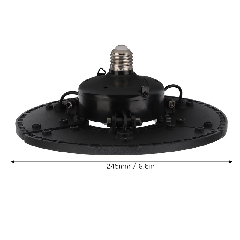 LED Grow Light E27 E26 Lamp Head Folding Waterproof Indoor