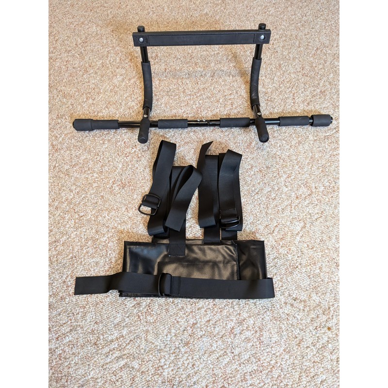 Sit and Decompress Back Stretcher with Pull Up Bar 3