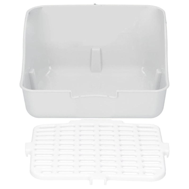 Small Animals Pet Cage Litter Box Toilet Tray Pan ABS