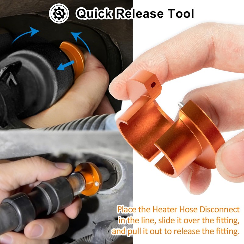 39190 Heater Hose Quick Disconnect Tool for GM 3/4'' Heater
