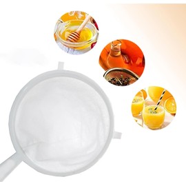 Space Home - Set of 3 Food Strainer - Made of Cloth and ABS - 16, 18, 20 cm