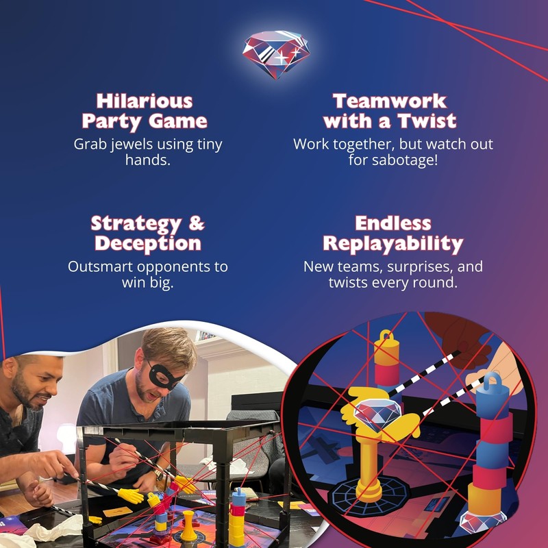 Tiny Laser Heist – Hilarious 3D Heist Game, Outsmart &