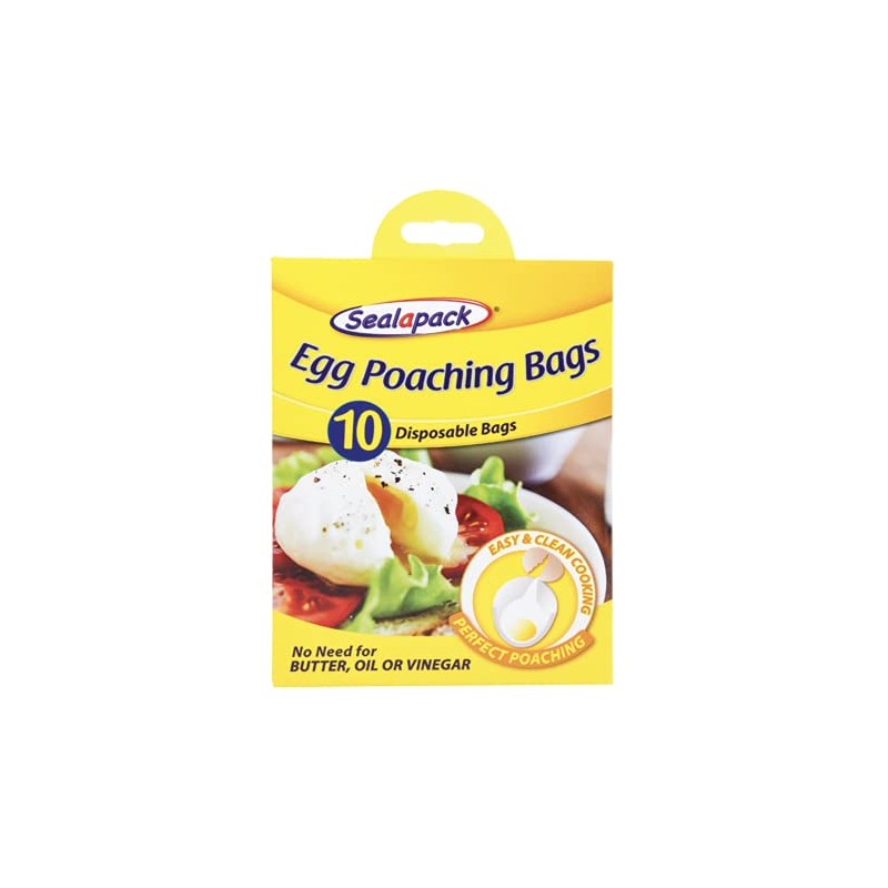 SEALAPACK® SAP053 HEALTHY EGG POACHING BAGS, PACK OF 10, Clean