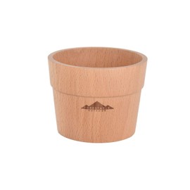 FORESTABLE Cup Holder Medium Wood Natural Wood Outdoor Camping