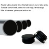 sourcing map Pack of 28 Post Caps, Lamellar Plugs, Plastic,