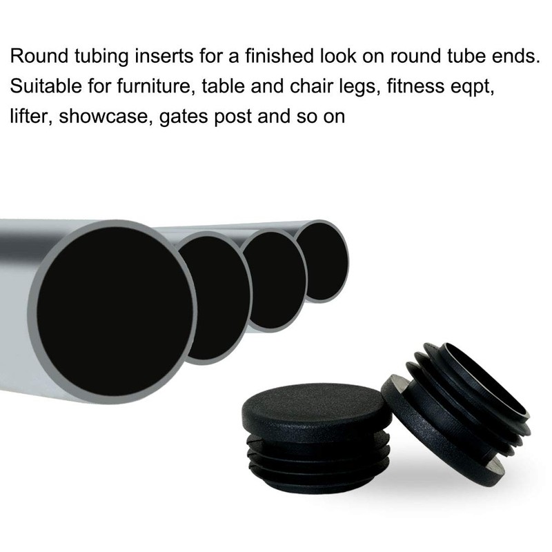 sourcing map Pack of 28 Post Caps, Lamellar Plugs, Plastic,