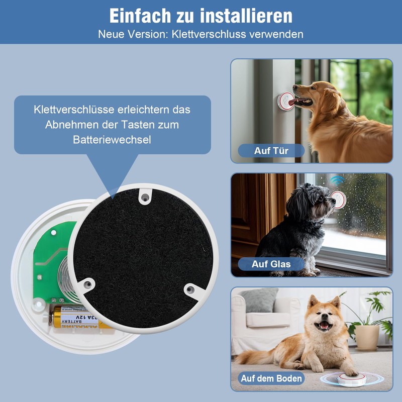 ChunHee Cat Doorbell / Dog Bell Buzzer Dog Pet Doorbell