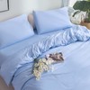 WEAVERS: 3-Piece Luxurious Microfiber Duvet Set - Super Soft Cotton-like