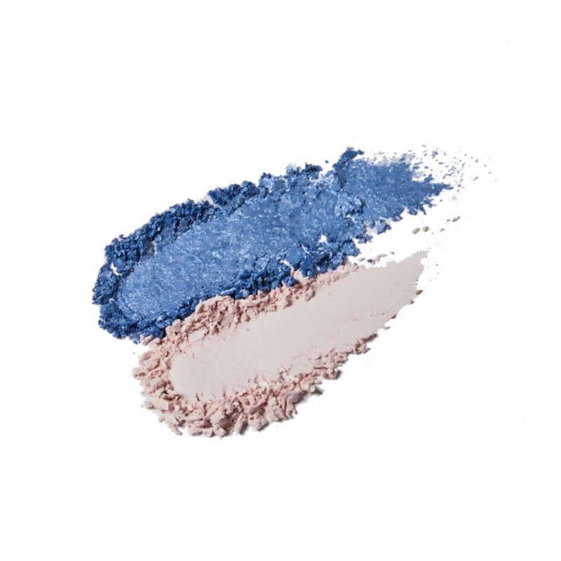 Chacott Eyeshadow Duo 602 White Milk Tea x Blue