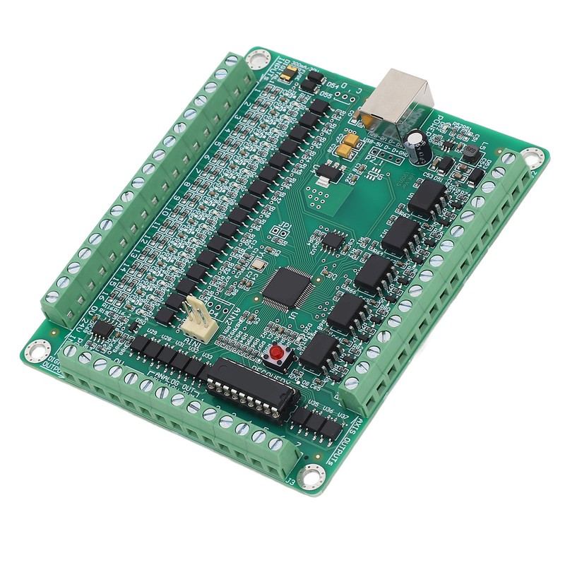 USB Motion Card 500KHZ CNC 5 Axes Breakout Board Stepper