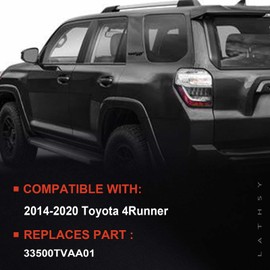 LED Tail Light Assembly Compatible With 2014-2020 Toyota 4Runner Right Passenger Side Taillight Replace 8155135402