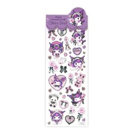 Kuromi [Seal Sheet] Clear Seal Sanrio