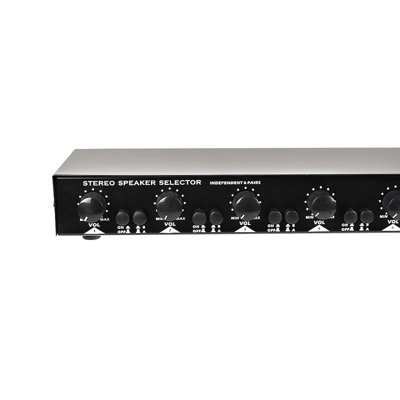 Skywalker Saga Elite™ 6-Zone Volume Control Dual-Source Stereo Speaker Selector