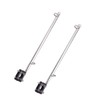 2 PCS Stainless Steel Rail Mount Boat Pulpit Staff, boat