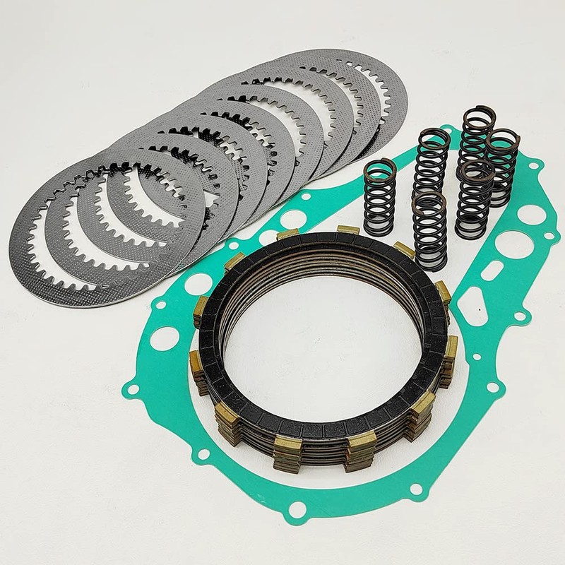 BIGLKNM Clutch Kit Friction Plates & Cover Gasket Compatible for