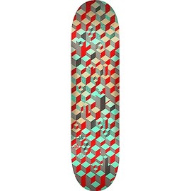 Mini Logo Patterns Maple Skateboard Deck, Blocks, 8.0" x 31.45"