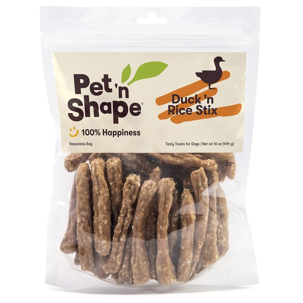 Pet 'n Shape Duck 'n Rice Stix Dog Treats -