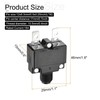 DMiotech 18A Thermal Circuit Breaker 125/250V AC 50V DC 50/60Hz