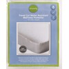 Playette Travel Embossed Mattress Protector, White