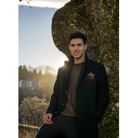 Sheriff Badge，Police Badge，Cowboy Accessories，Western Pins，Western Cowboy Role Playing Gift