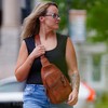 JESSIE & JAMES Jeannie Unisex Multi-Pocket Concealed Carry Sling Bag