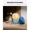 MarsWork Matte PLA Refill Filament 1kg (2.2lbs) for Reusable Spools,